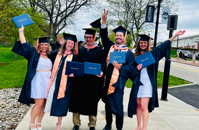 Graduation photo of MPH graduates of 2024