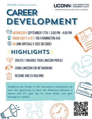 PHLAME Career Development Flyer